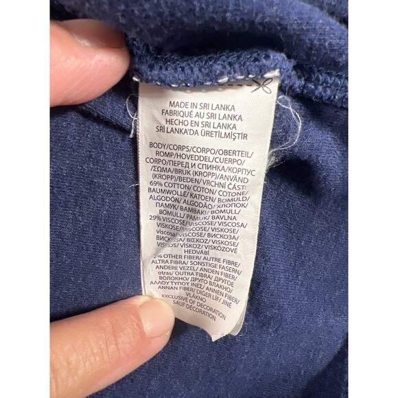 Polo Ralph Lauren Men's Quarter Zip Navy Blue Pullover Casual Sweater, Size: XL - Picture 7 of 8